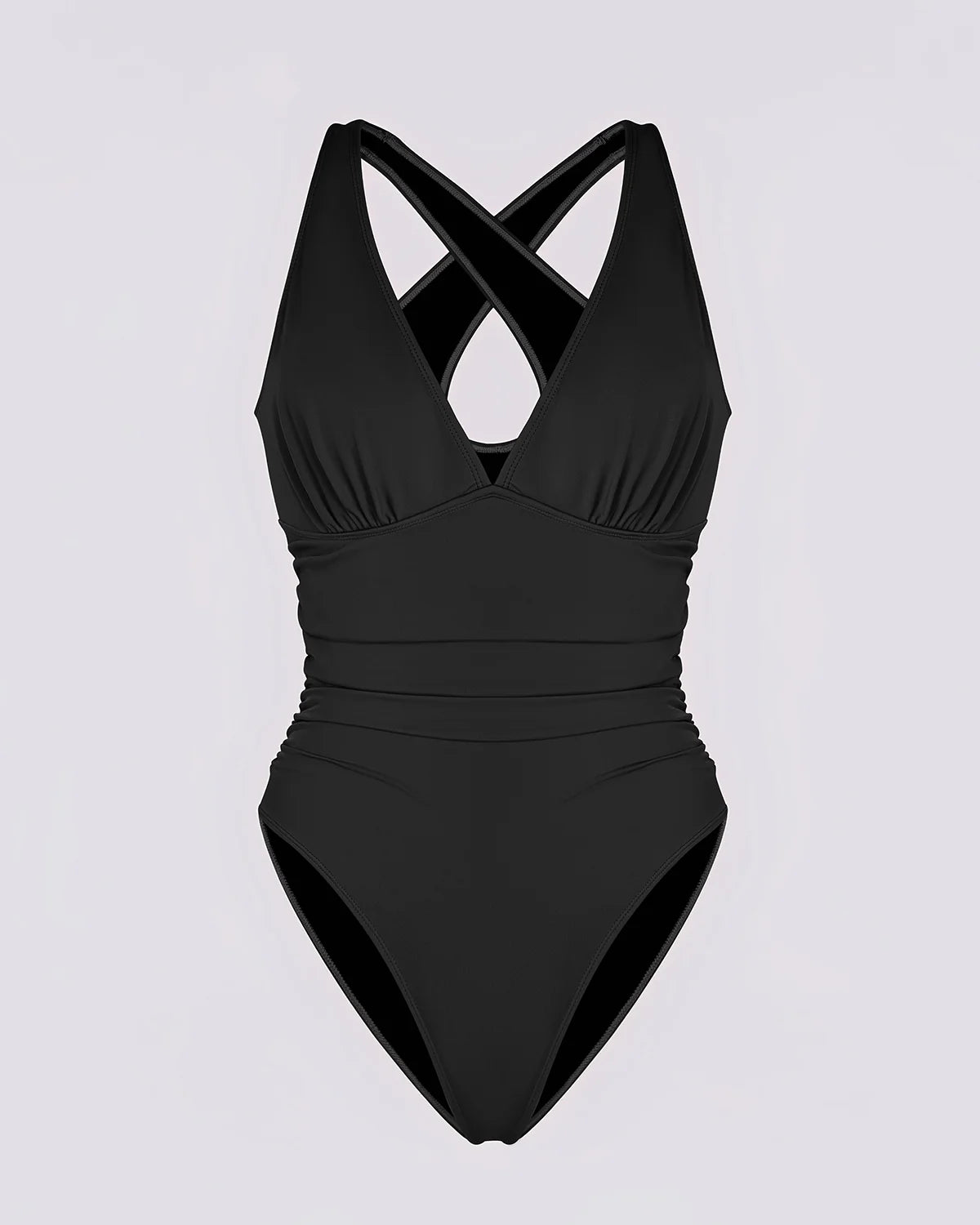 Smart Sculpt™ Plunge Cutout Tummy Control Swimsuit